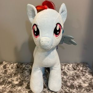 Build A Bear Blue My Little Pony Plush 16"